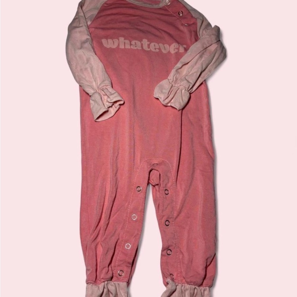 Kickee Pants "Whatever" One-Piece Romper